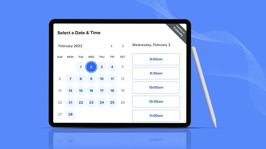 Calendly gym scheduling