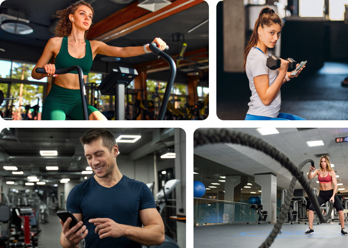 Fitness studio booking software