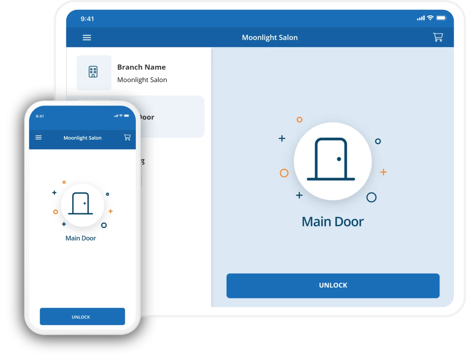 Salon Software with Door Access