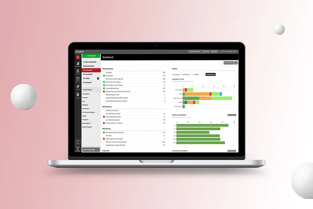 Zen-Planner gym management software